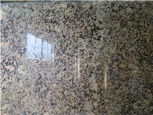 Giallo Crystal Granite Slabs & Tiles, Brazil Yellow Granite