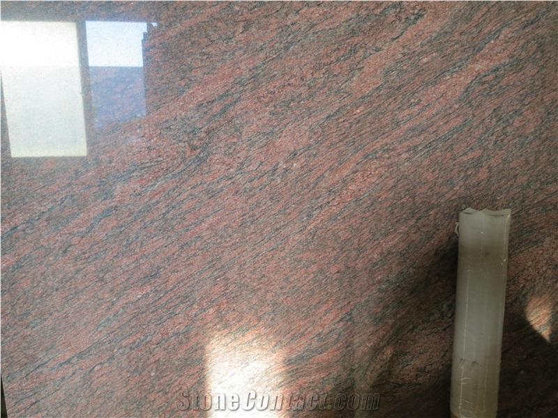 Multicolor Red Granite Slabs & Tiles, India Red Granite