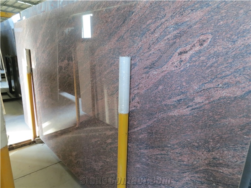 Multicolor Red Granite Slabs & Tiles, India Red Granite