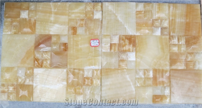 Yellow Onyx Mosaic ,Onyx Pattern