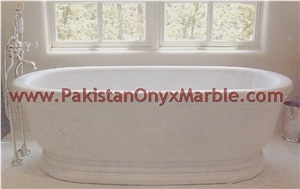 Stylish Beige Marble Bathtubs Collection