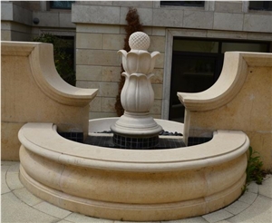 Beige Marble Outdoor Rolling Sphere Fountains, Exterior Landscaping Stone Water Fountain, Garden Water Features, Sculptured Fountains, Wall Mounted Fountains Beige Marble Outdoor Rolling Sphere Fountains, Exterior Landscaping Stone Water Fountain, Garden Water Features, Sculptured Fountains, Wall Mounted Fountains