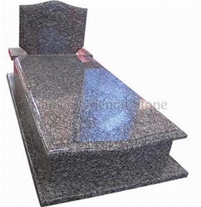 Granite Cemetery Carving Tombstones, Stone Single Engraved Headstones, Western Style Monuments, Tombstone Monument Design, European Style Gravestone