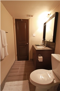 Quartz #4350 Brown Bathroom Vanity Tops Quartz Stone Vanity Tops Artificial Stone Tops