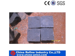 Best Price Zhangpu Black-Cube Stone , Chinese Black Stone Floor Covering & Floor Tile & Black Paving Cube Stone & Natural Stone Surface