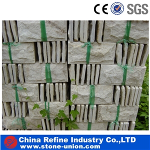 Chinese Factory Direct Sales Cheap Mushroom Stone, Grey Split Face Slate Mushroom Landscaping Stones,Garden Wall Stone