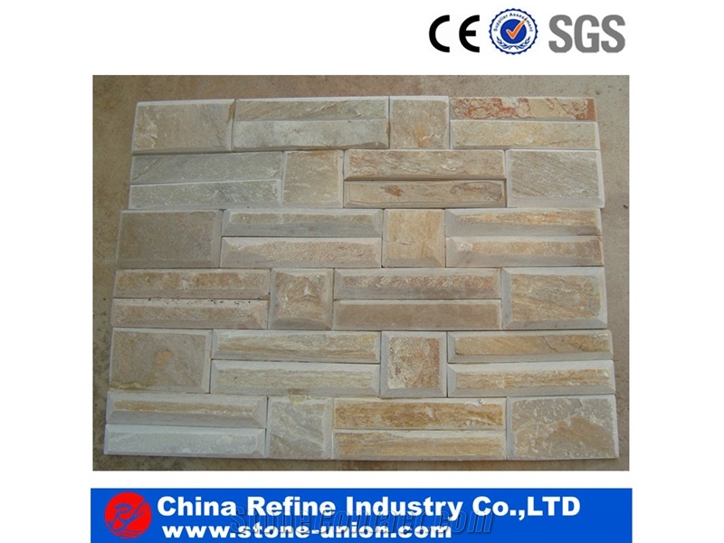 Classical Rusty Slate Wall Panels , Slate Cultured Stone Wall Tiles & Slate Wall Pannel , Customized Design Slate