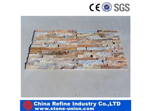 Classical Rusty Slate Wall Panels , Slate Cultured Stone Wall Tiles & Slate Wall Pannel , Customized Design Slate