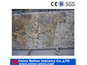 High Quality Nature Crystal Yellow Granite Tiles & Slabs, Flooring Tile Wholesale
