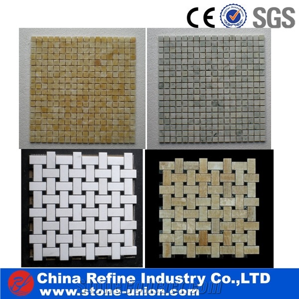 High Quality Yellow Onyx Mosaic, Hexagon Mosaic,Decorative Mosaic Onyx Interior Stone,Floor Mosaic, Wall Mosaic