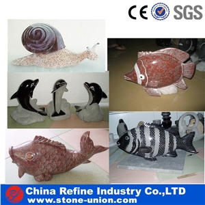 Natural Stone Granite Animals Carvings Sculpture & Statue,Animal Designed Sculpture,Exterior Stone