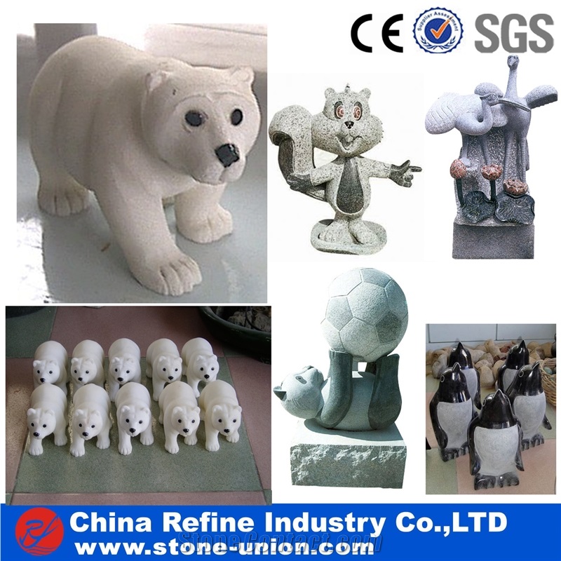 Natural Stone Granite Animals Carvings Sculpture & Statue,Animal Designed Sculpture,Exterior Stone