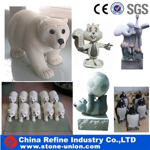Natural Stone Granite Animals Carvings Sculpture & Statue,Animal Designed Sculpture,Exterior Stone