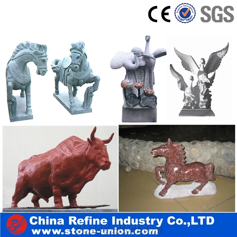 Natural Stone Granite Animals Carvings Sculpture & Statue,Animal Designed Sculpture,Exterior Stone