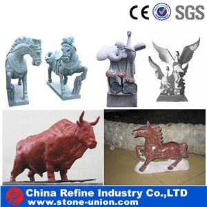 Natural Stone Granite Animals Carvings Sculpture & Statue,Animal Designed Sculpture,Exterior Stone