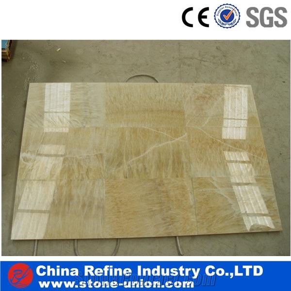 Polished Yellow Onyx Slabs, China Yellow Onyx, Floor and Wall Tiles, Onyx Stone Flooring, Multicolor Onyx,Yellow Onyx Kitchen Countertop Bar Tops