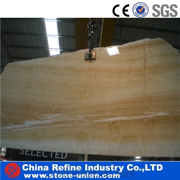Polished Yellow Onyx Slabs, China Yellow Onyx, Floor and Wall Tiles, Onyx Stone Flooring, Multicolor Onyx,Yellow Onyx Kitchen Countertop Bar Tops