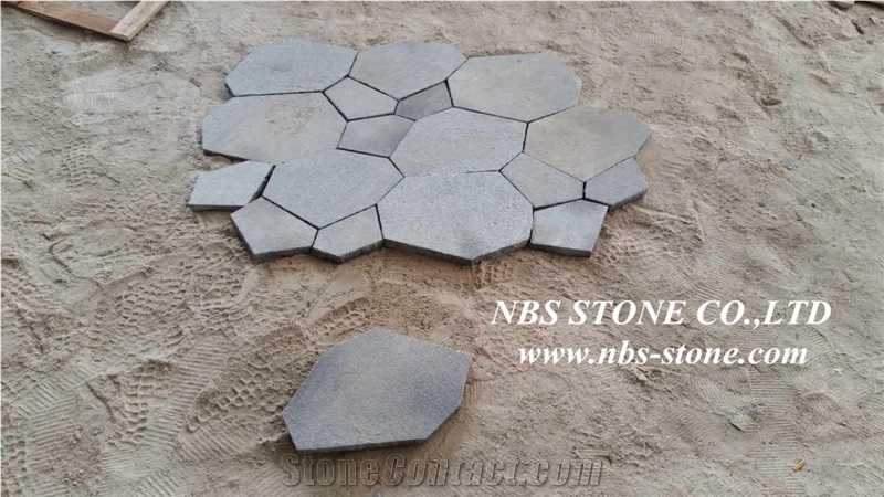 G654 China Grey Granite, Granite Flagstone