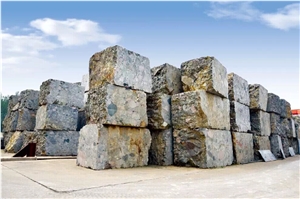 Gatherstones Granite Block, China Multicolor Granite Block