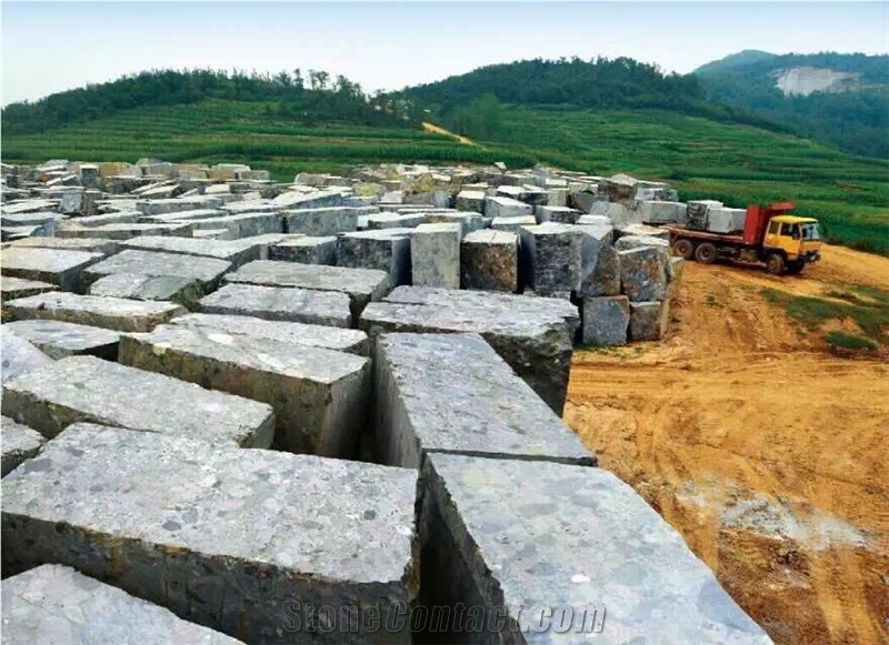 Gatherstones Granite Block, China Multicolor Granite Block
