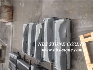 Shanxi Black Granite Kerbstones, Road Stone, Side Stone