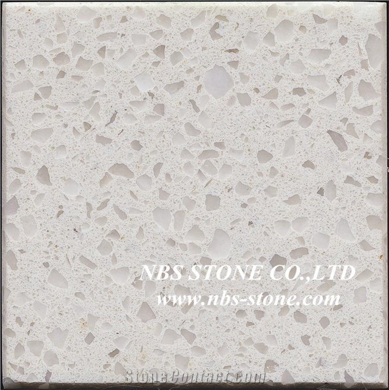 Single Color Series Quartz Stone Tiles Engineered Stone