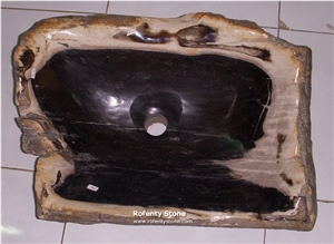 Fossilwood Stone Sink