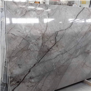 Amoni Grey Marble/Brown Armoni Marble Big Slabs/Stripes/Cut to Sizes