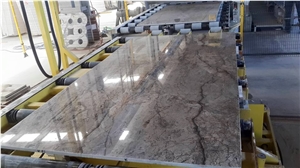 Amoni Grey Marble/Brown Armoni Marble Big Slabs/Stripes/Cut to Sizes
