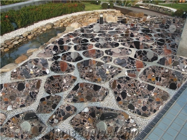China Marinace Noble Brown Marble Blocks