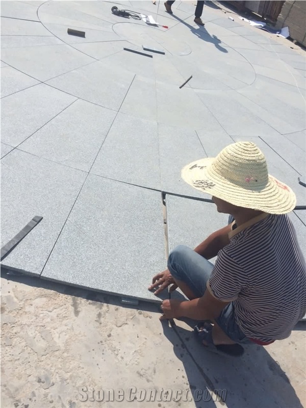 G668 Granite Slabs & Tiles, China Grey Granite