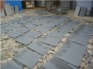 Hainan Grey Basalt Andesite Basalt Tile Slab Honed Lava Stone Tiles for Floor Coverig,Flooring Pattern,Villa Exterior Walling
