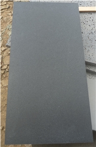 Hainan Grey Basalt Andesite Basalt Tile Slab Honed Lava Stone Tiles for Floor Coverig,Flooring Pattern,Villa Exterior Walling