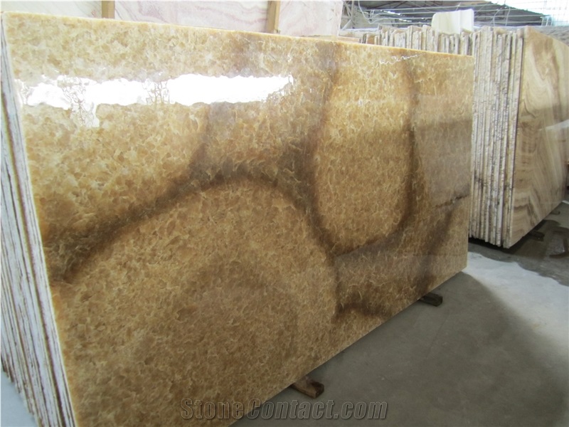 Marvelous Brown Onyx Slabs & Tiles, Elegant/Luxury Brown Onyx Slabs & Tiles