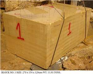 Pakistan Rojal Gold/America Gold/Yellow Limestone Blocks