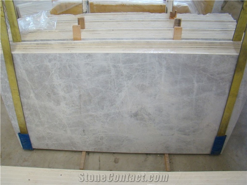 Silver Light Marble Slabs & Tiles, China White Marble