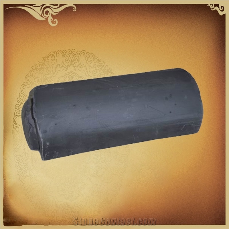 Traditional Old Clay Grey Roof Tiles Chinese Accessory Restaurant