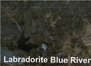 Labradorite River Blue Granite Tile