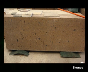Cantera Bronce Slabs & Tiles, Mexico Brown Cantera