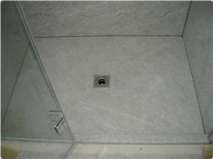 Square Shower Tray with Soglio Quarzit