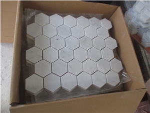 Bianco Carrara White Marble Mosaic 12x12 Polished Price