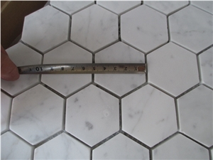 Bianco Carrara White Marble Mosaic 12x12 Polished Price