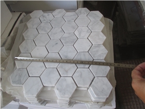 Bianco Carrara White Marble Mosaic 12x12 Polished Price