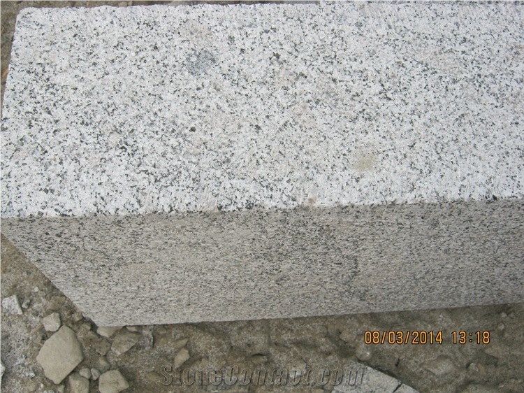 G341 Cheap Grey Granite Curbstones, Road Stone in Natural Finish/Flamed Finish, Cheap China Grey Granite Kerb Stone