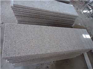Granite Stair, G681 Pink Granite Stair & Step Polished,Round Edge Comeptitive Price