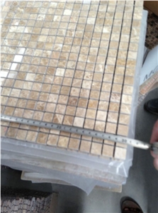 Natural Grey Marble Light Emperador Marble Mosaic 12x12 Honed Price
