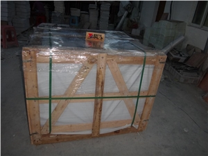 Natural Marble Carrara White & Nero Marquina Mosaic White Color with Black Dots