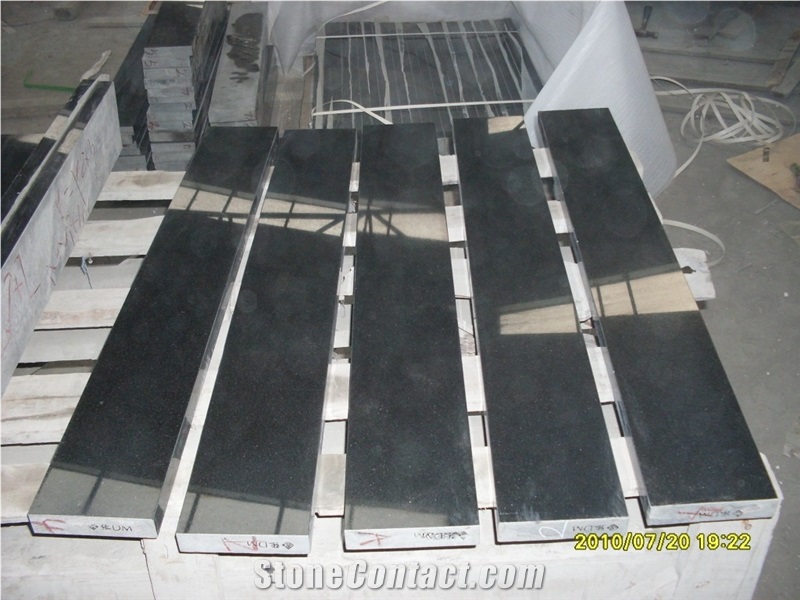 Shanxi Black Granite Borders, Monumental Border, Black Granite Graveyard Products in Lithuanian Style