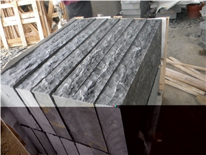 Zhangpu Black Basalt Kerbstone, Curbstone in Natural Split Finish, Road Kerbs Stone