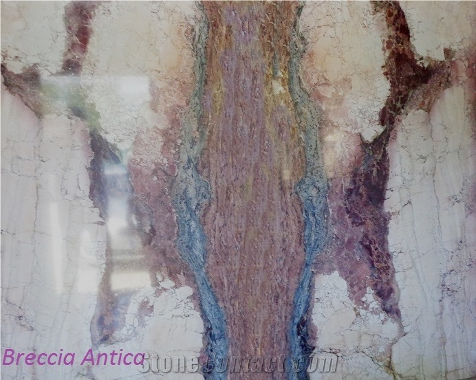 Breccia Antica Marble blocks, multicolor marble blocks 